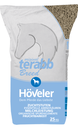 HÖVELER TERABB BREED 25 KG - pašaras kumelingom ir maitinančiom kumelėm