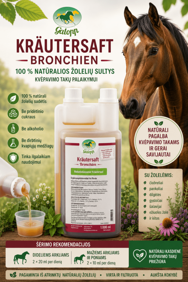 Galopp Krautersaft Bronchien