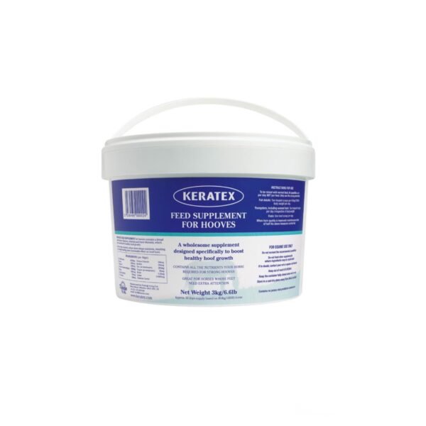 KERATEX FEED SUPPLEMENT FOR HOOVES - papildas arklio kanopoms - Rančos pašarai – kokybiški pašarai, sveikatos papildai, skanėstai žirgams. Žirgynų įranga. Taip pat rasite maistą bei papildus kitiems gyvūnams: šunims, katėms, avims, ožkoms, alpakoms, kupranugariams, triušiams, graužikams: degu, jūrų kiaulytėms, šinšiloms bei paukščiams. Vokiška kokybė, patrauklios kainos ir patikimas pasirinkimas.