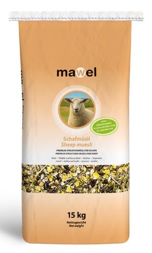 MAWEL SCHAFMÜSLI – struktūrinis miuslis avims su esparcetais