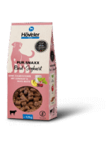 HÖVELER DOG PUR SNAXX jautiena ir jogurtas- skanėstai šunims