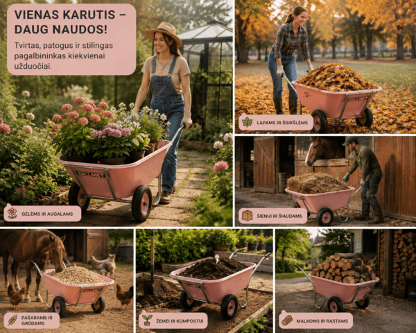 didelis plastikinis karutis 260 L