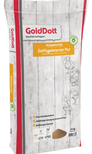 GOLDDOTT GEFLUGELSTARTER PUR 25 KG - starteris viščiukams