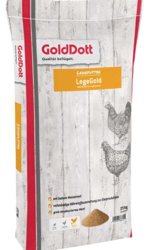 GOLDDOT LEGEGOLD 25 kg - pilnavertis lesalas dedeklėms
