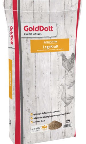 GOLDDOTT LEGEKRAFT 25 KG - granulinis lesalas dedeklėms, antims ir žąsims