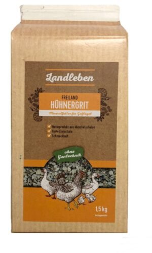 LANDLEBEN HUHNERGRIT 1,5 kg - mineralai paukščiams