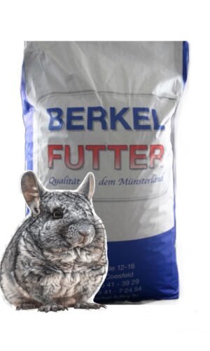 BERKEL FUTTER CHINCHILLA GOLD 25 kg - maistas šinšiloms ir degu granulėmis