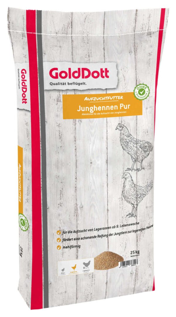 Gold Dott Junghennen Pur