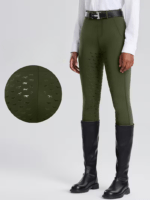 Moteriškos aukšto liemens jojimo kelnės