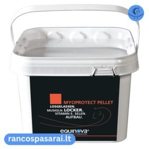 EQUINOVA® MYOPROTECT papildas žirgo raumenų vystymuisi ir jų geram lankstumui