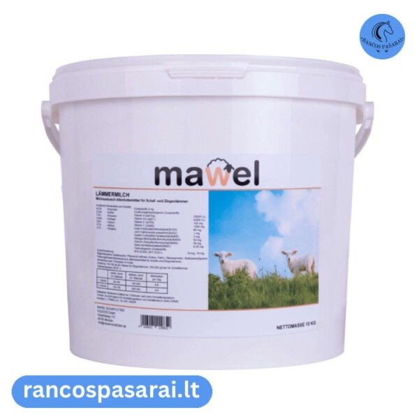 MAWEL LAMMERMILCH 10 kg - pienmilčiai ėriukams ir ožiukams su vizualu Mawel Lammermilch