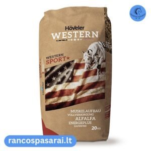 HÖVELER WESTERN SPORT muslis be avižų arkliams