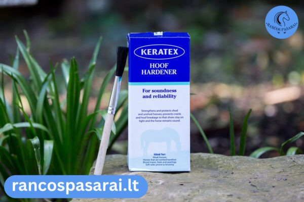 KERATEX HOOF HARDENER 250 ml – kanopų stiprintojas su vizualu KERATEX HOOF HARDENER