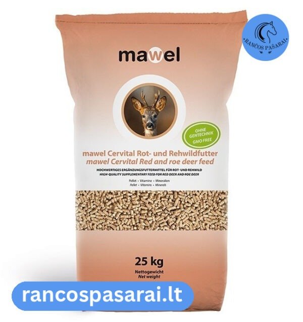 MAWEL PAŠARAI STIRNOMS, ELNIAMS, DANIELIAMS be GMO 25 kg su vizualu MAWEL PAŠARAI STIRNOMS