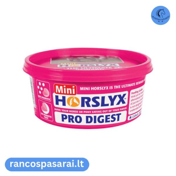 DERBY HORSLYX PRO DIGEST laižalai žirgo virškinimui su vizualu Horslyx Prodigest