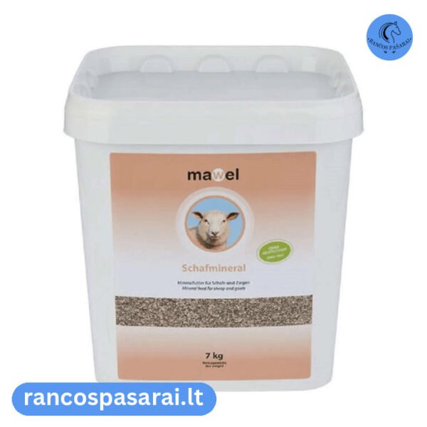 MAWEL SCHAFMINERAL 7 kg - vitaminai avims ir ožkoms su vizualu Mawel Schafmineral